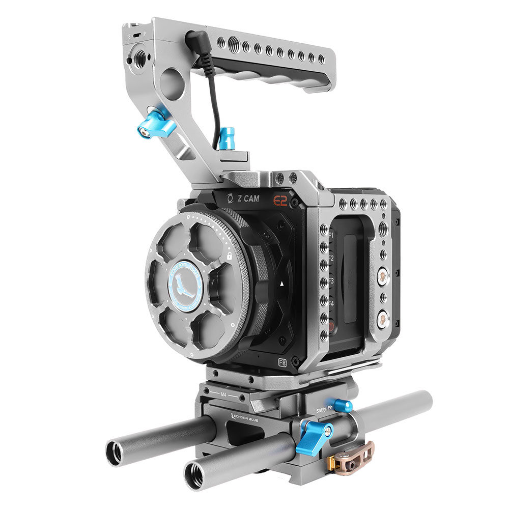 Zcam Rig Kondor Blue Z CAM E2 Base Rig Space Gray | Cameranu