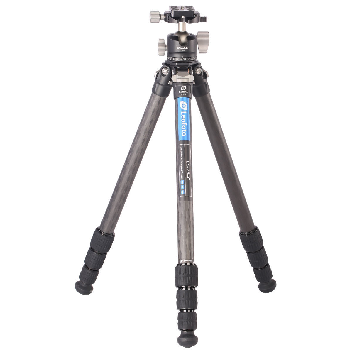 Leofoto Ranger LS-254C statief + balhoofd LH-30