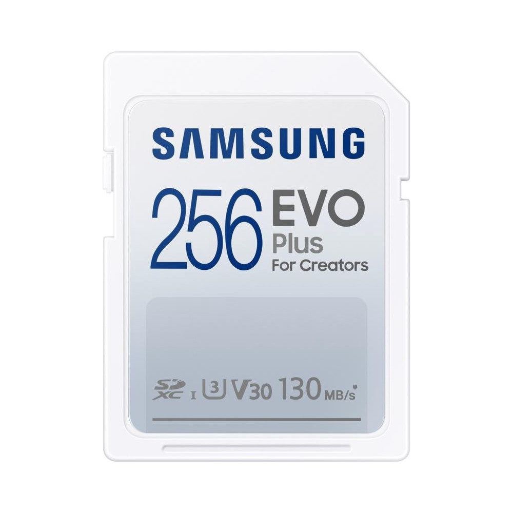 Samsung EVO plus SDXC - Geheugenkaart - 256 GB