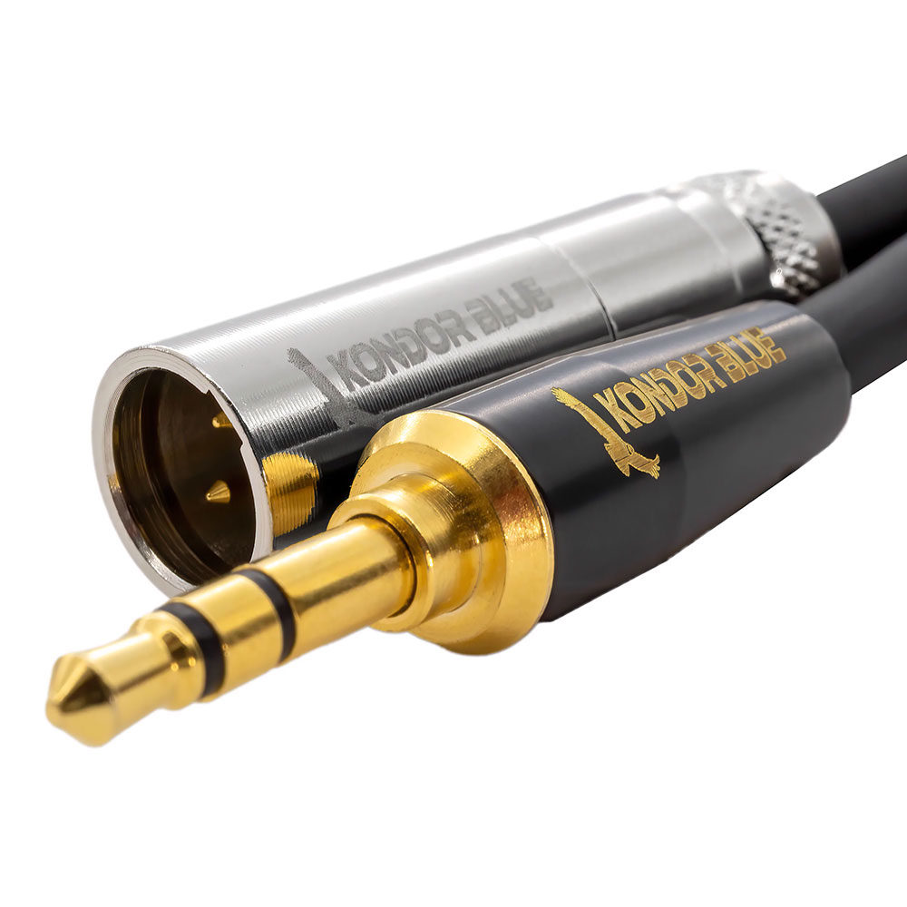 Kondor Blue Mini XLR to 3.5mm jack cable 14" | CameraNU.nl