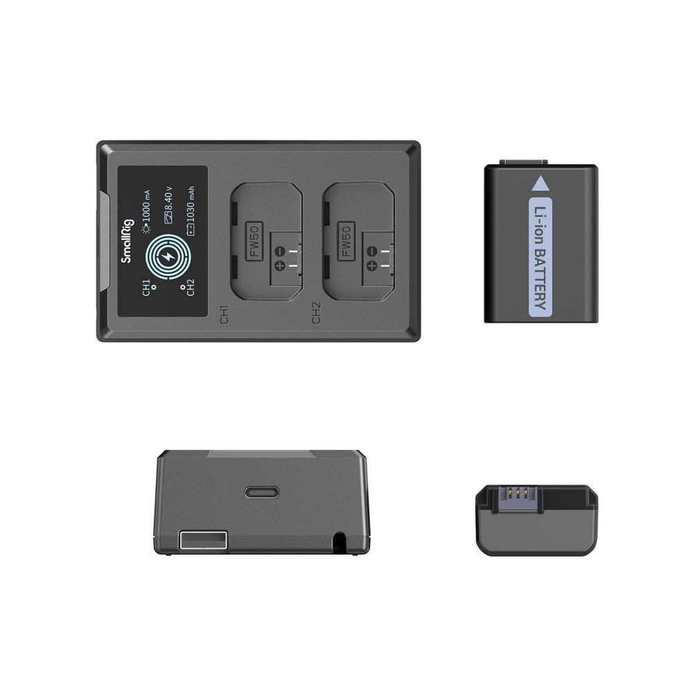 Sony NPFW50 Accu en lader Kit SmallRig 3818 CameraNU.nl
