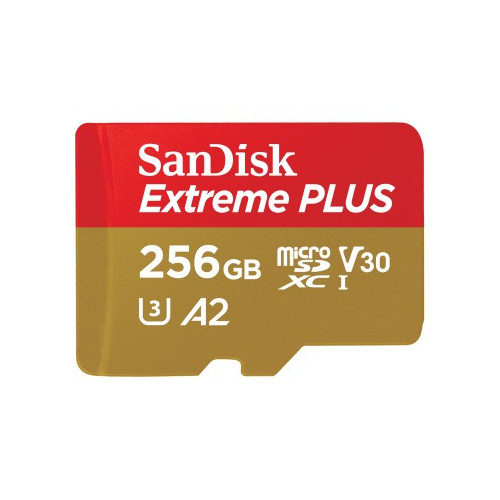 SanDisk 256GB Micro SD Extreme Plus U3 V30 A2 200MB s geheugenkaart adapter