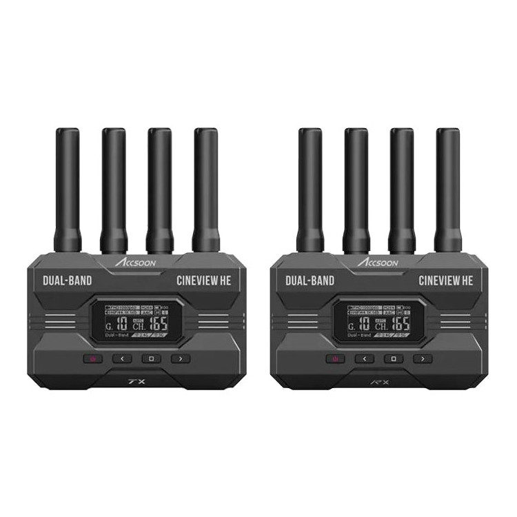 Accsoon CineView HE Wireless Video Transmitter en Receiver Kit