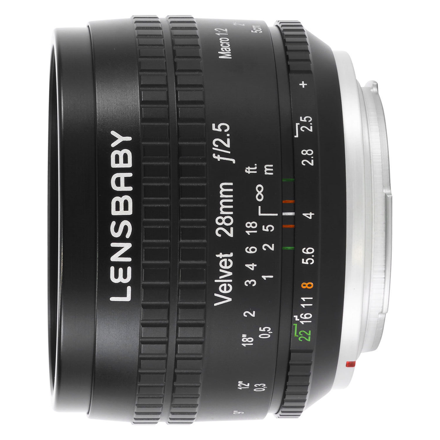 Lensbaby Velvet 28 MFT-mount objectief Zwart