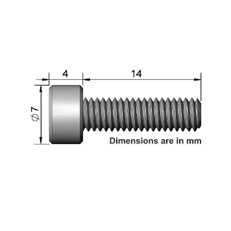 Wimberley Screws (M4 x 14mm) 4 stuks kopen? Cameranu