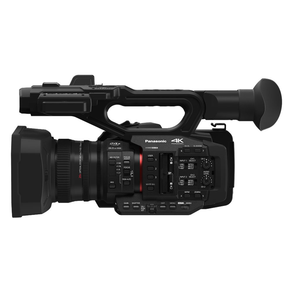 Panasonic HC-X1E – Videocamera 4K Ultra HD Con Sensore Da 1 Pollice, Zoom Ottico 20x, Registrazione UHD 60p (Nero) - 2