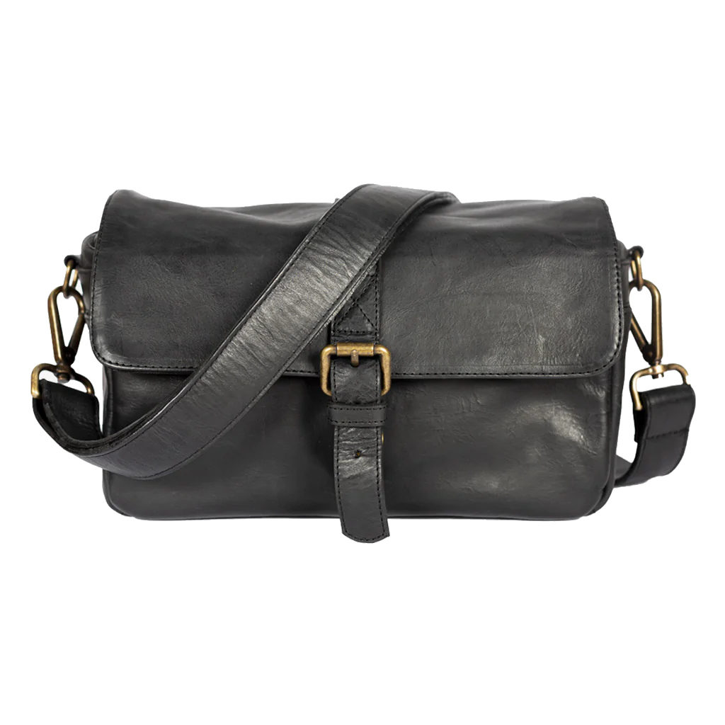 Bronkey Paris Leather Camera Bag Zwart | Cameranu
