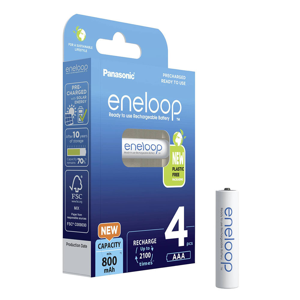Panasonic Eneloop 4x (AAA) 800mAh