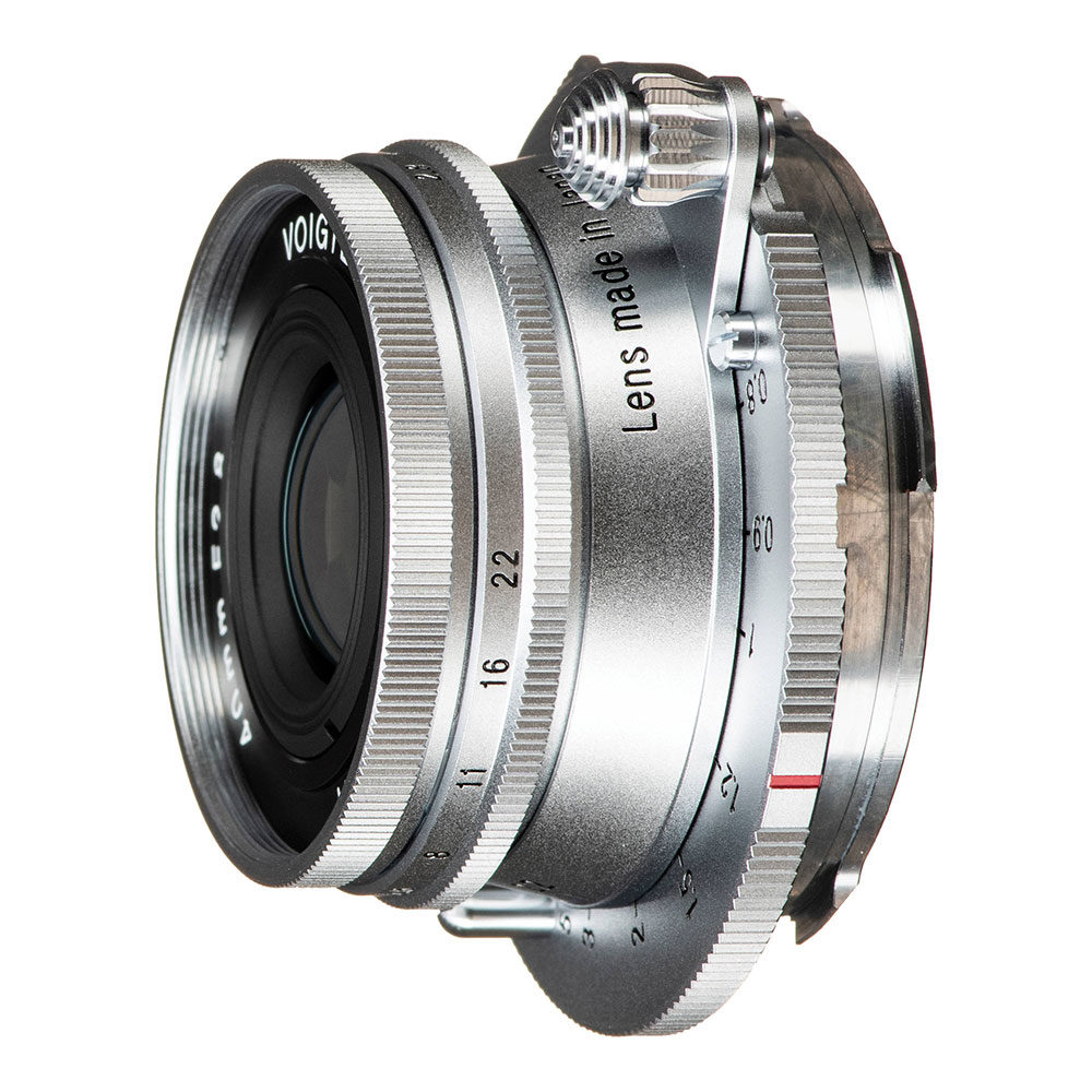 Voigtlander Heliar 40mm f/2.8 VM Leica M-mount objectief Zilver