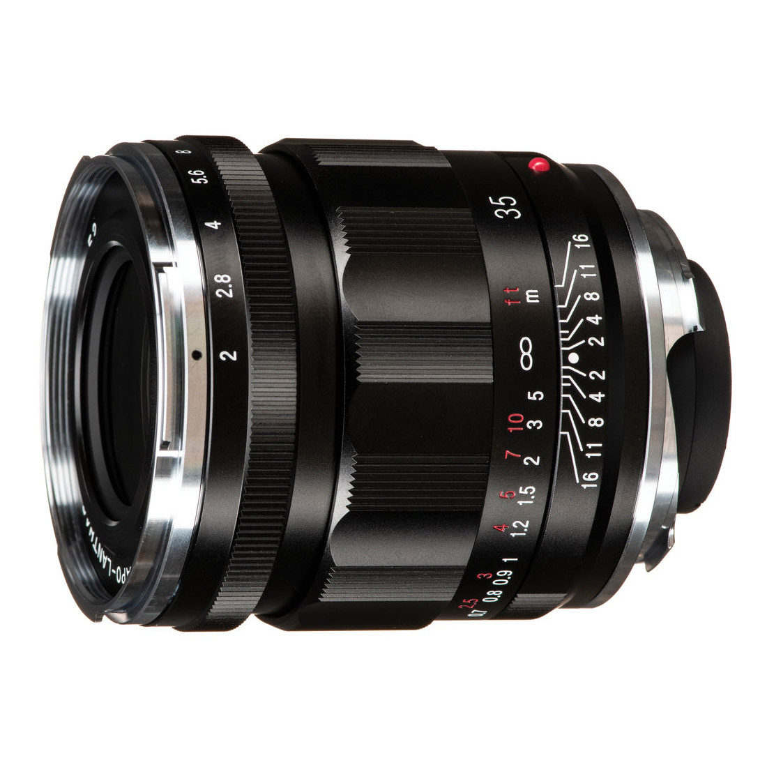 Voigtlander APO Lanthar 35mm f/2.0 VM Leica M-mount objectief Zwart