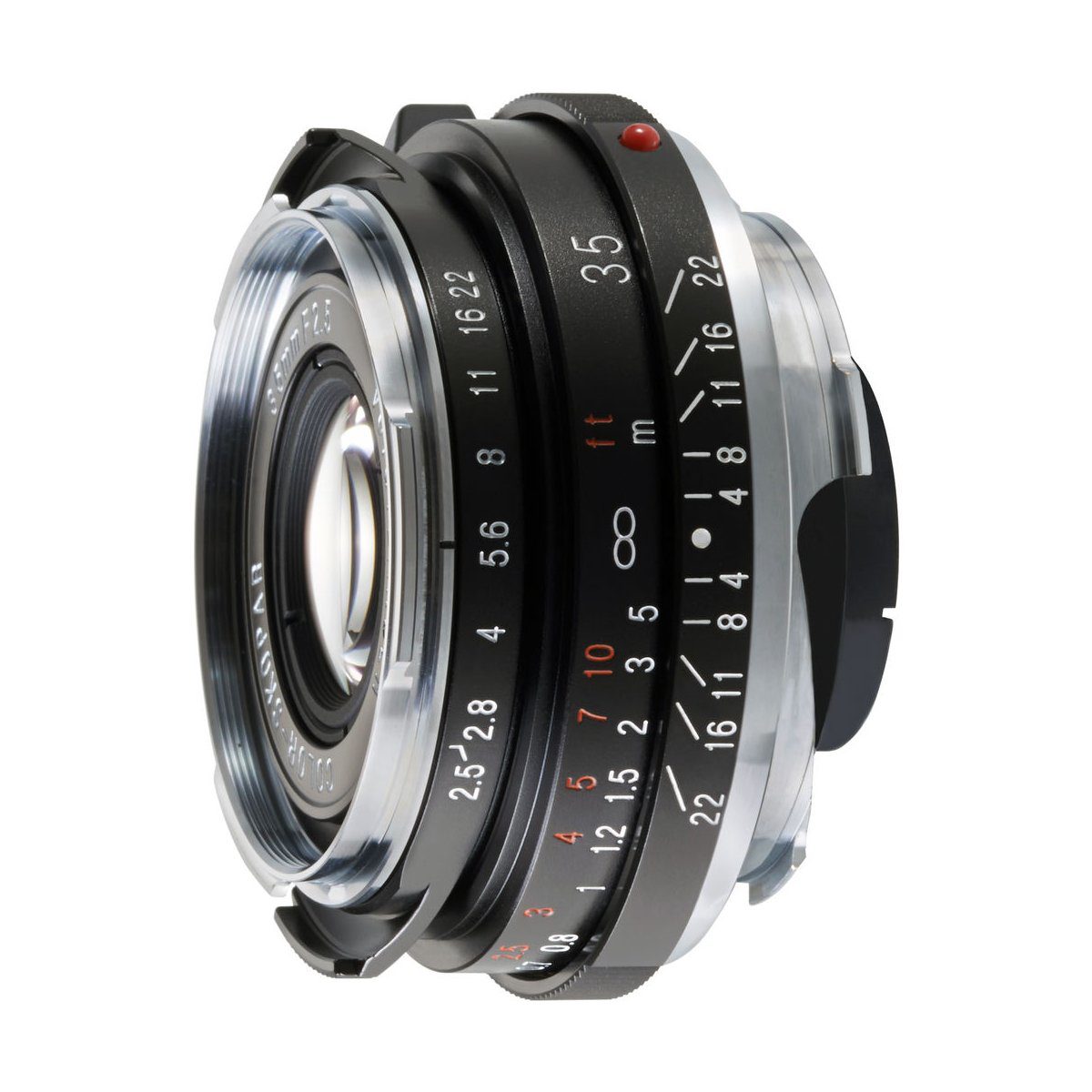 Voigtlander Color Skopar 35mm f/2.5 P II Leica M-mount objectief Zwart