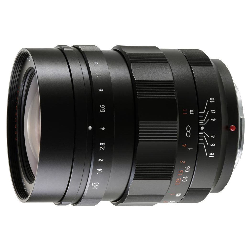 Voigtlander Nokton 17.5mm f/0.95 MFT-mount objectief Zwart