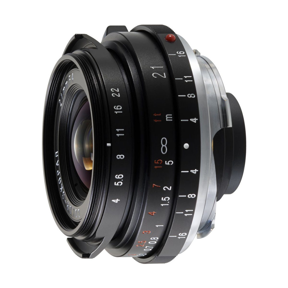 Voigtlander Color Skopar 21mm f/4.0 P VM Leica M-mount objectief Zwart