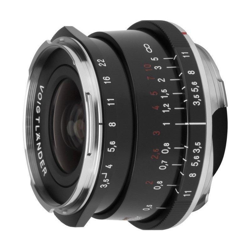 Voigtlander Color Skopar 21mm f/3.5 VM Type II Leica M-mount objectief Zwart