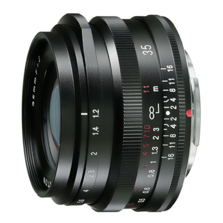 Voigtlander Nokton 35mm f/1.2 Fujifilm X-mount objectief Zwart