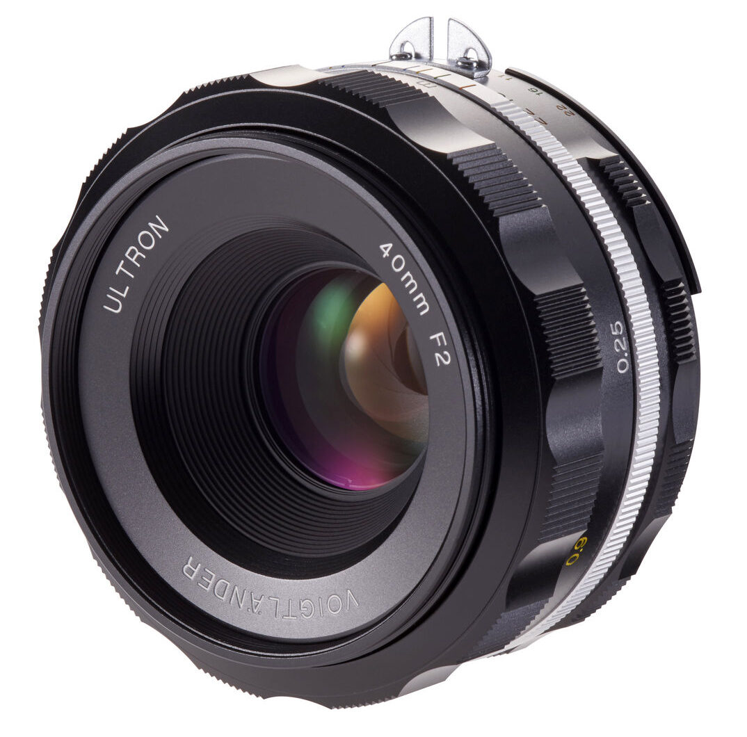 Voigtlander Ultron 40mm f/2.0 SL IIS Nikon F-mount objectief Zwart