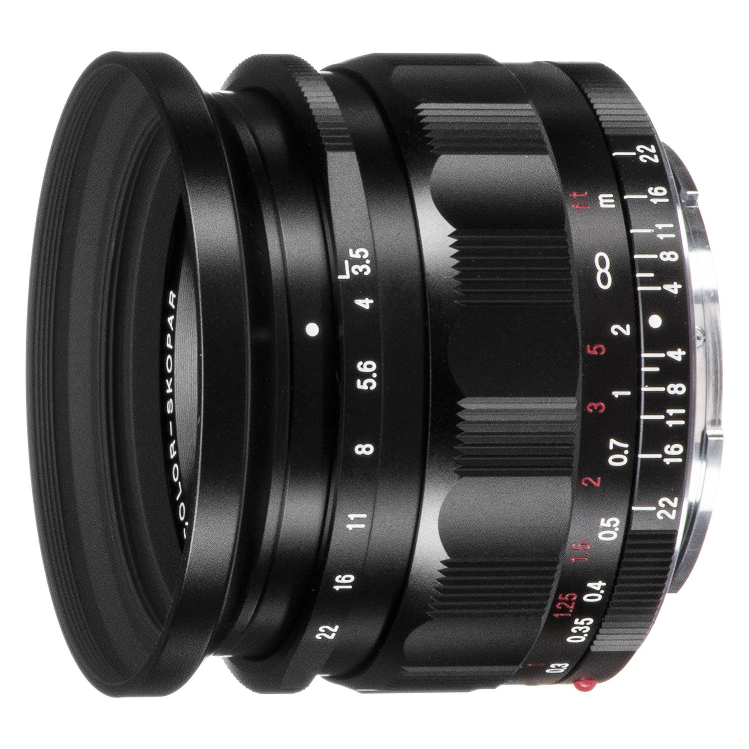 Voigtlander Color Skopar 21mm f/3.5 Sony E-mount objectief Zwart