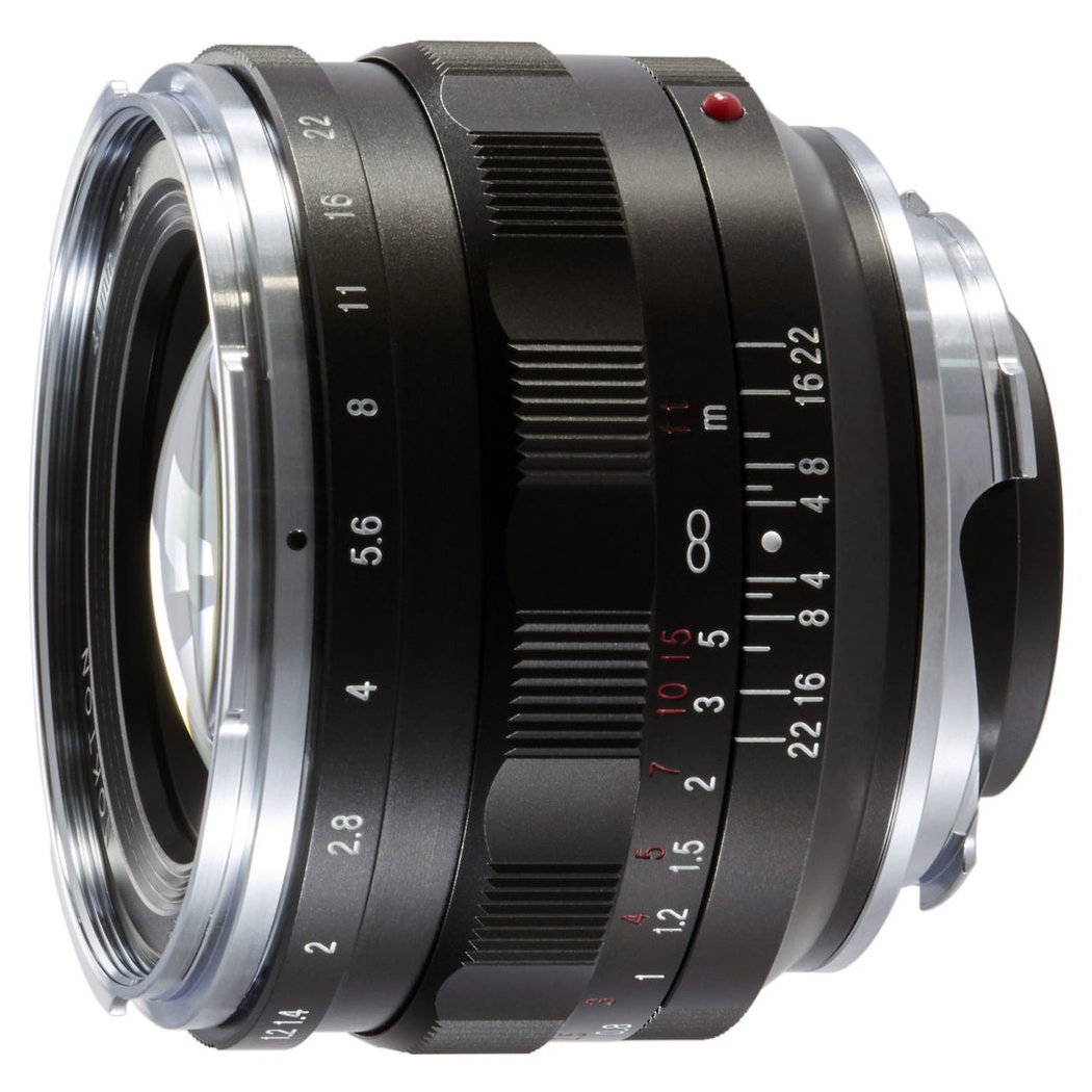 Voigtlander Nokton 40mm f/1.2 VM Leica M-mount objectief Zwart