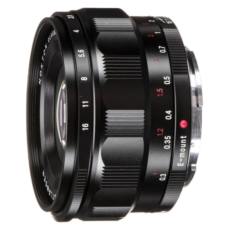 Voigtlander Nokton Classic 35mm f/1.4 Sony E-mount objectief Zwart