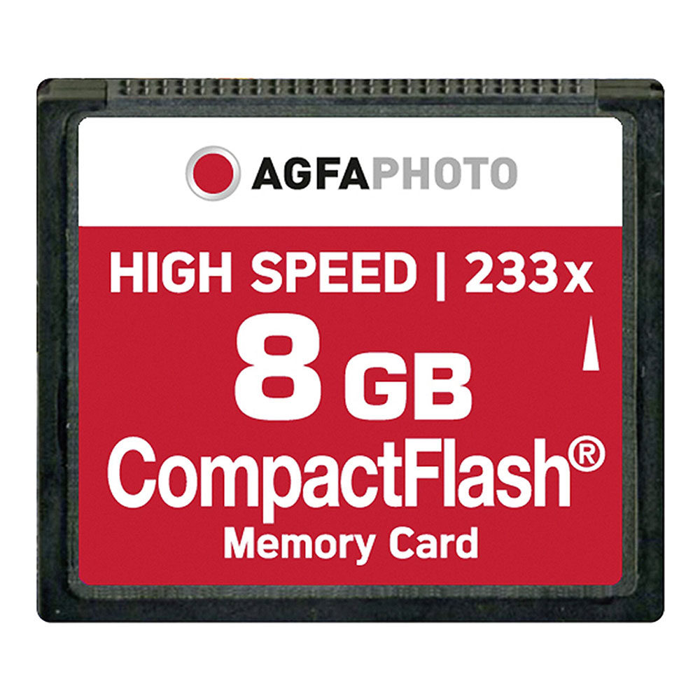 AgfaPhoto 8GB Compact Flash 233x High Speed