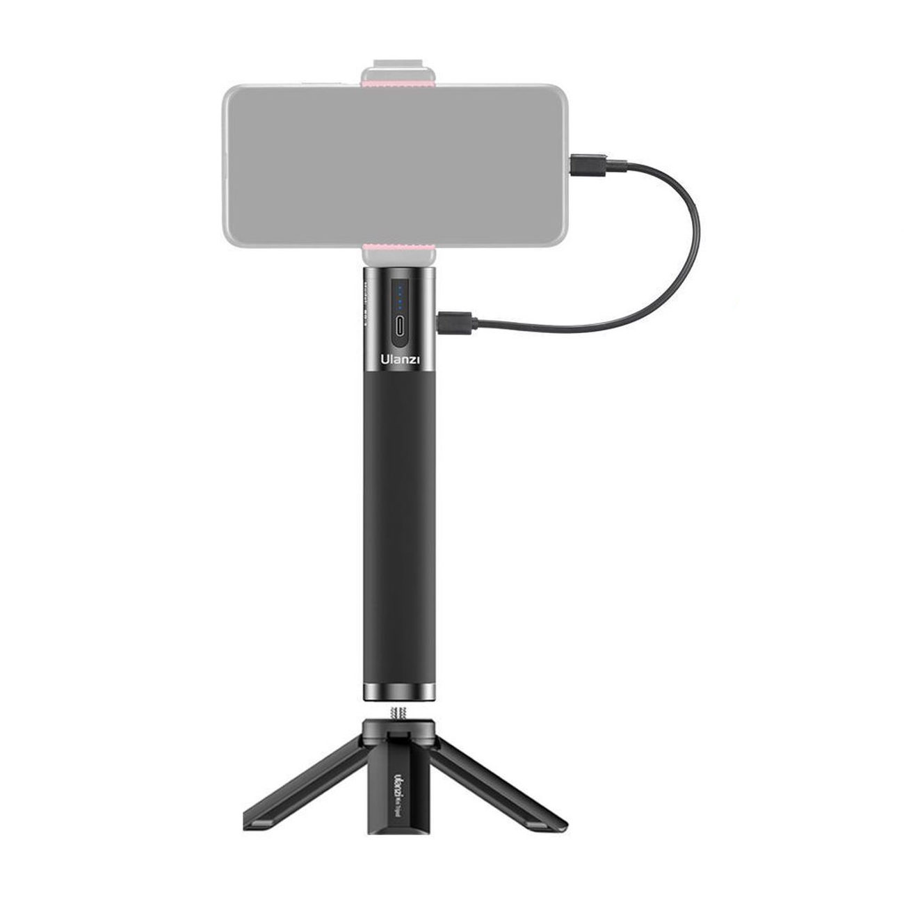 Ulanzi BG-3 powerbank grip 10.000 mAh (met statiefje)