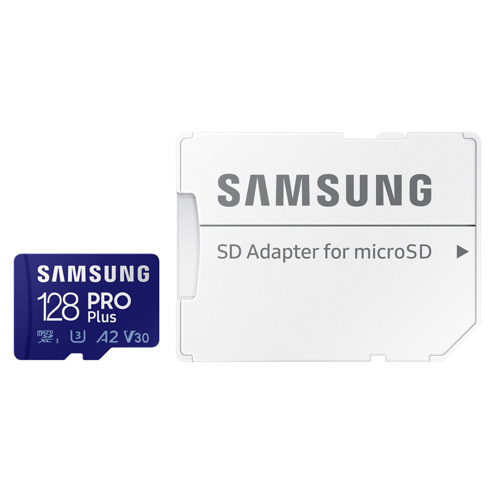 Samsung PRO Plus - Micro SD Geheugenkaart - Inclusief Adapter - 128 GB