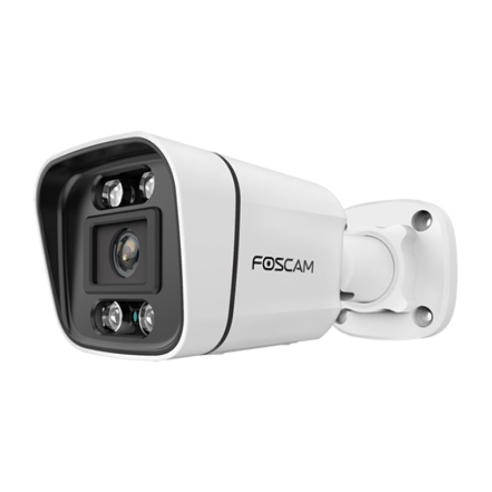 Foscam V4EC Beveiligingscamera - 4MP - Starlight - PoE beveiligingscamera - Wit