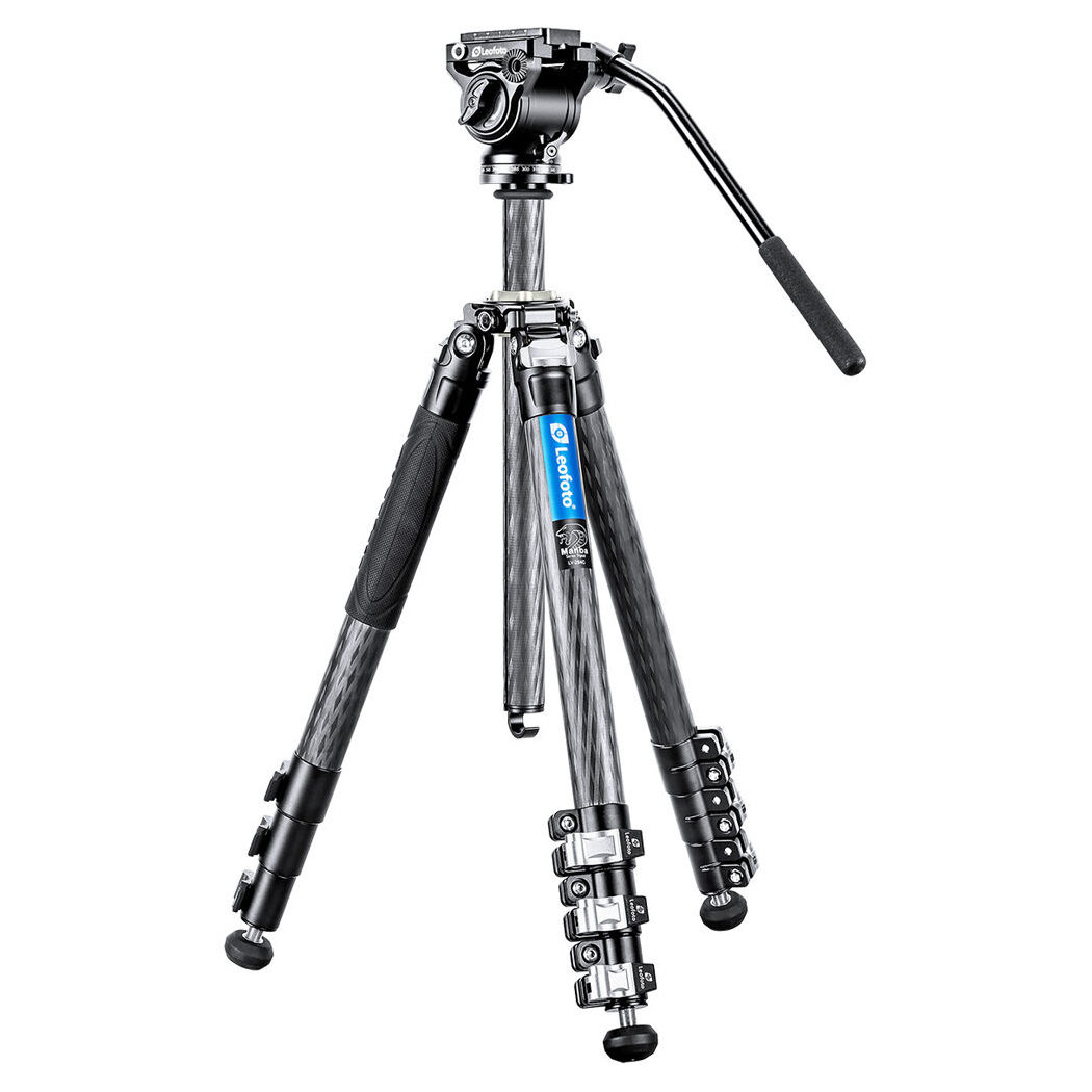 Leofoto Manba LV-284C tripod + BV-5 videohead