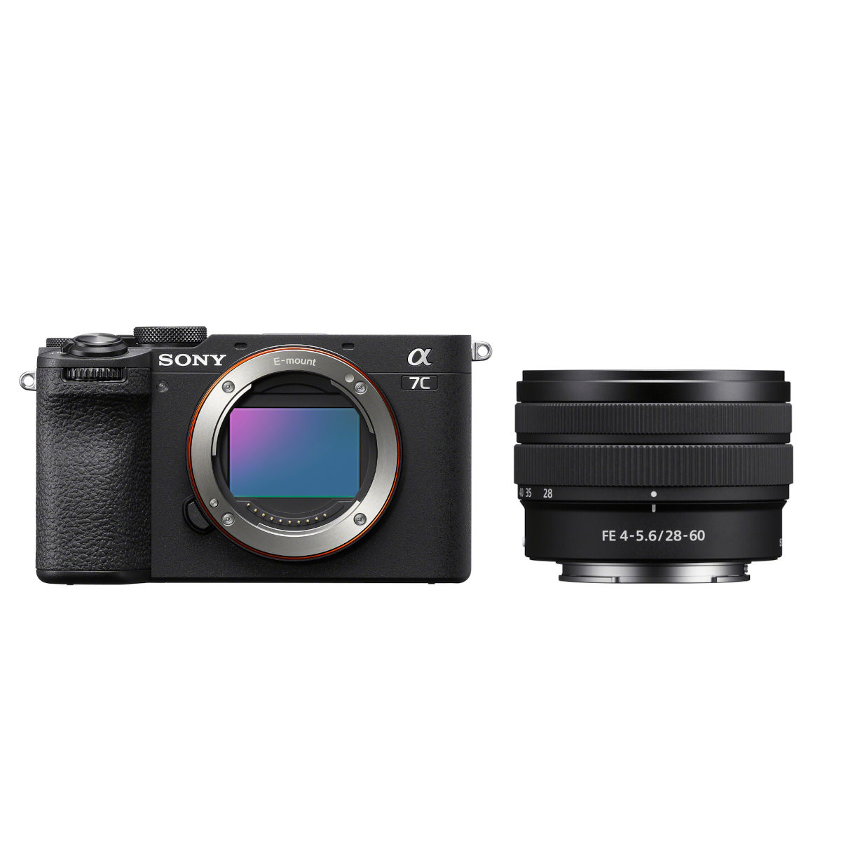 Sony A7C II Zwart + 28-60mm f/4-5.6