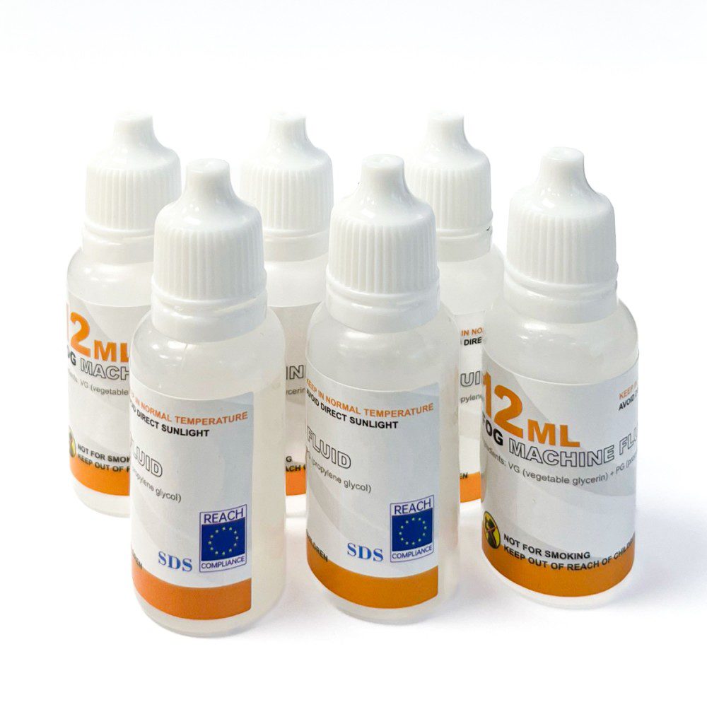 Lensgo Fog Fluid 6x12ml voor Fog Machine SmokeB