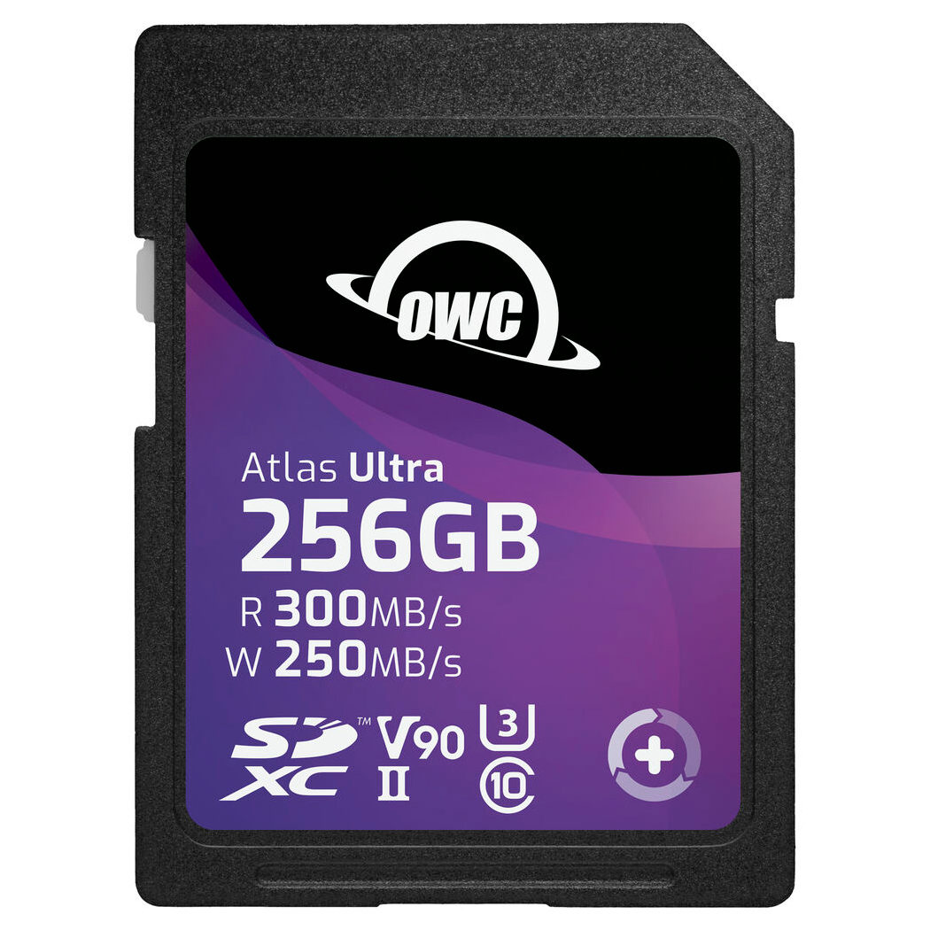 OWC 256GB Atlas S Ultra SDXC UHS-II V90 geheugenkaart