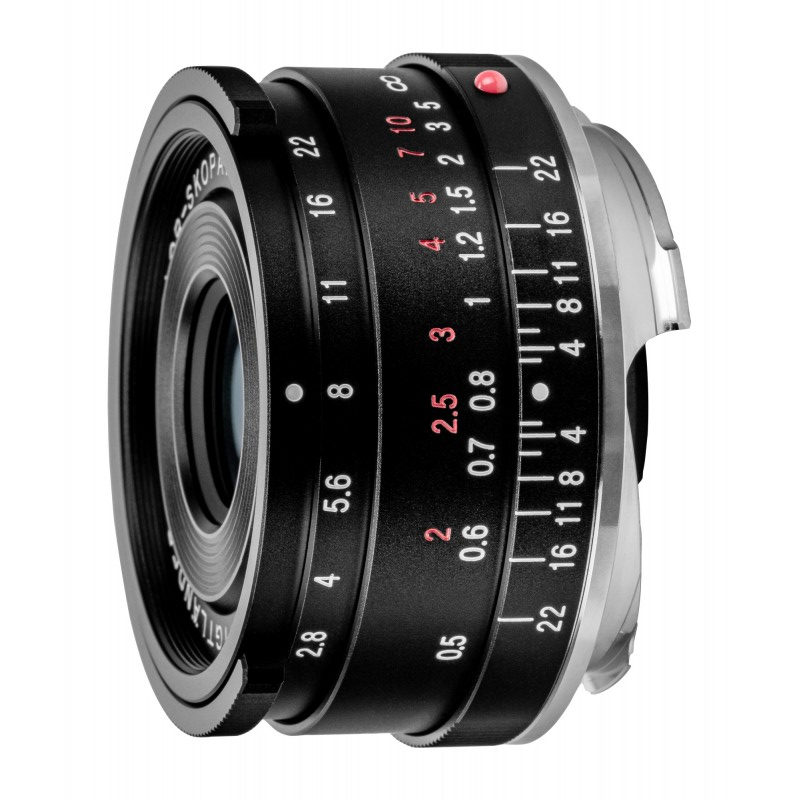 Voigtlander Color Skopar 28mm f/2.8 VM Type II Leica M-mount objectief Zwart