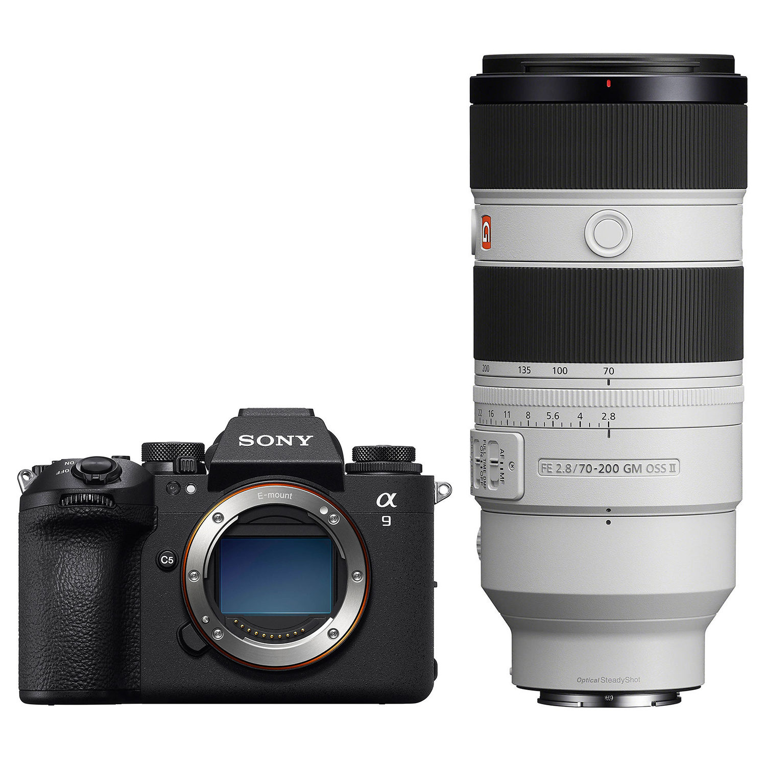 Sony Alpha A9 III systeemcamera + FE 70-200mm GM II