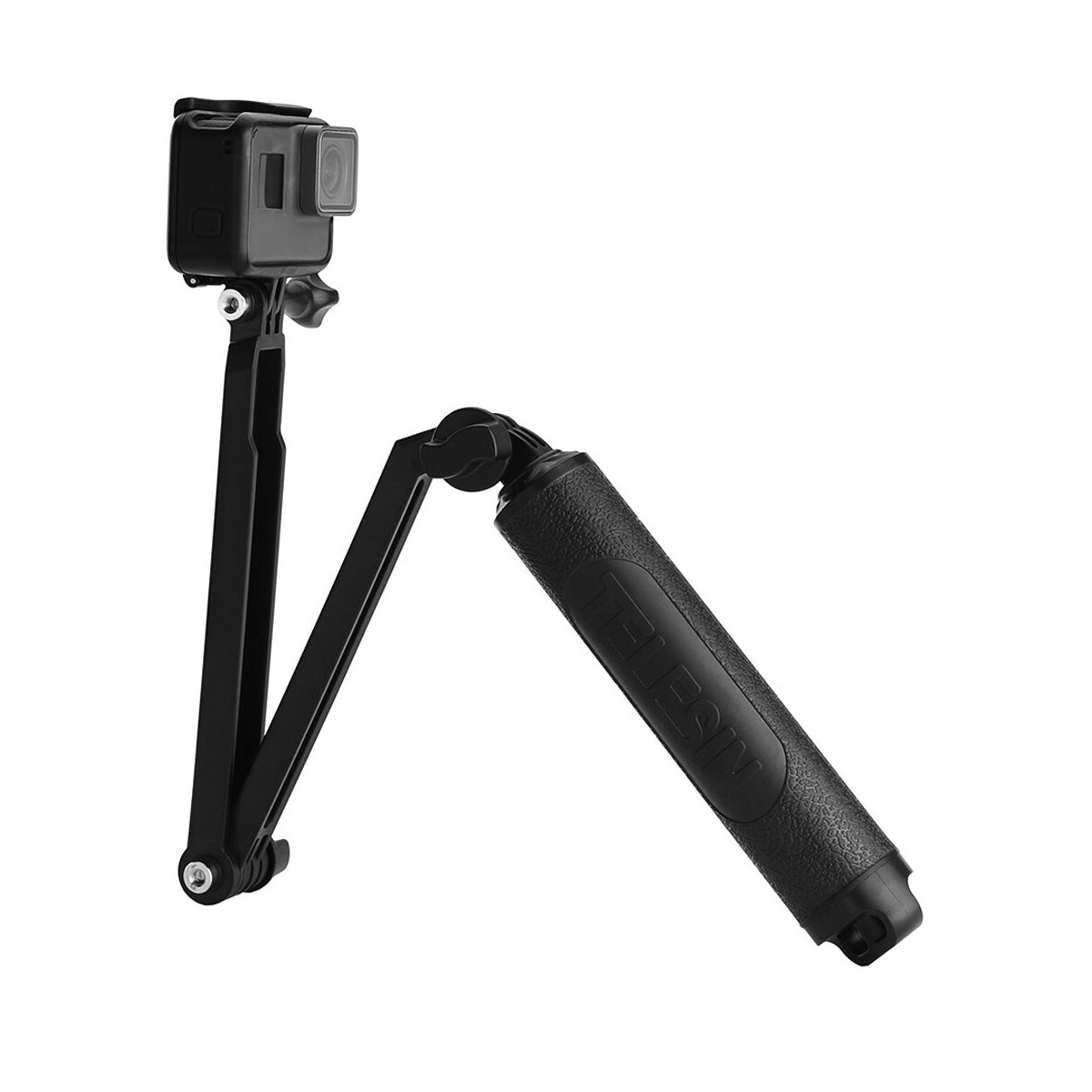 Telesin 3-Way selfiestick voor GoPro met statief en bobber