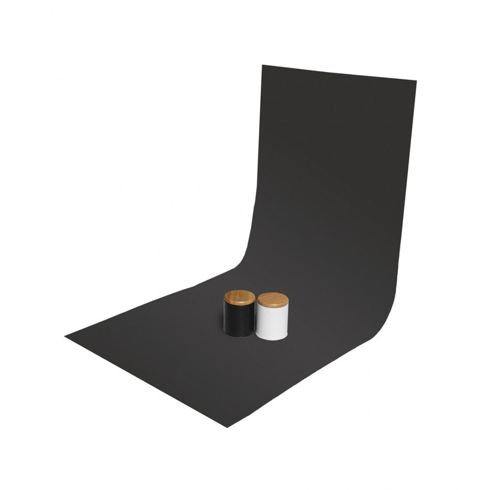 GlareOne PVC Background 60x130cm - Black