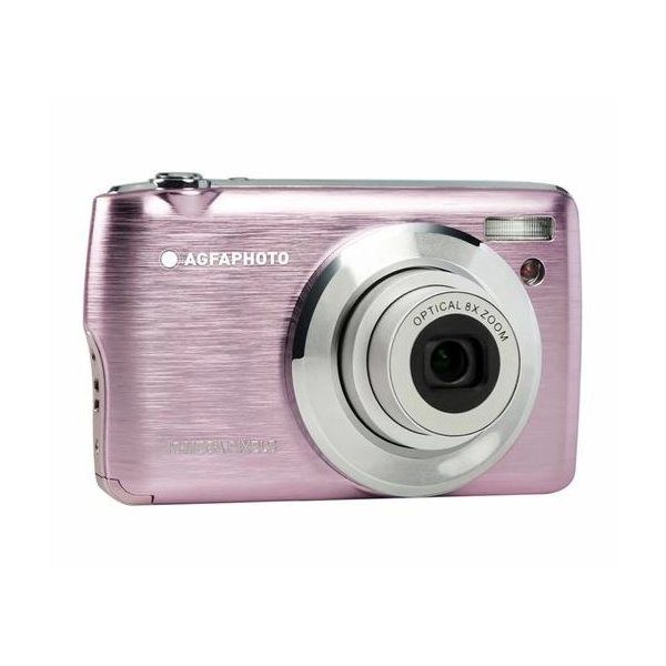 Appareil Photo Numérique Compact AgfaPhoto DC8200 - 21 MP, Vidéo Full HD, Zoom Optique 8x, écran 2,7" - Avec Carte SD 16 Go Et Sacoche