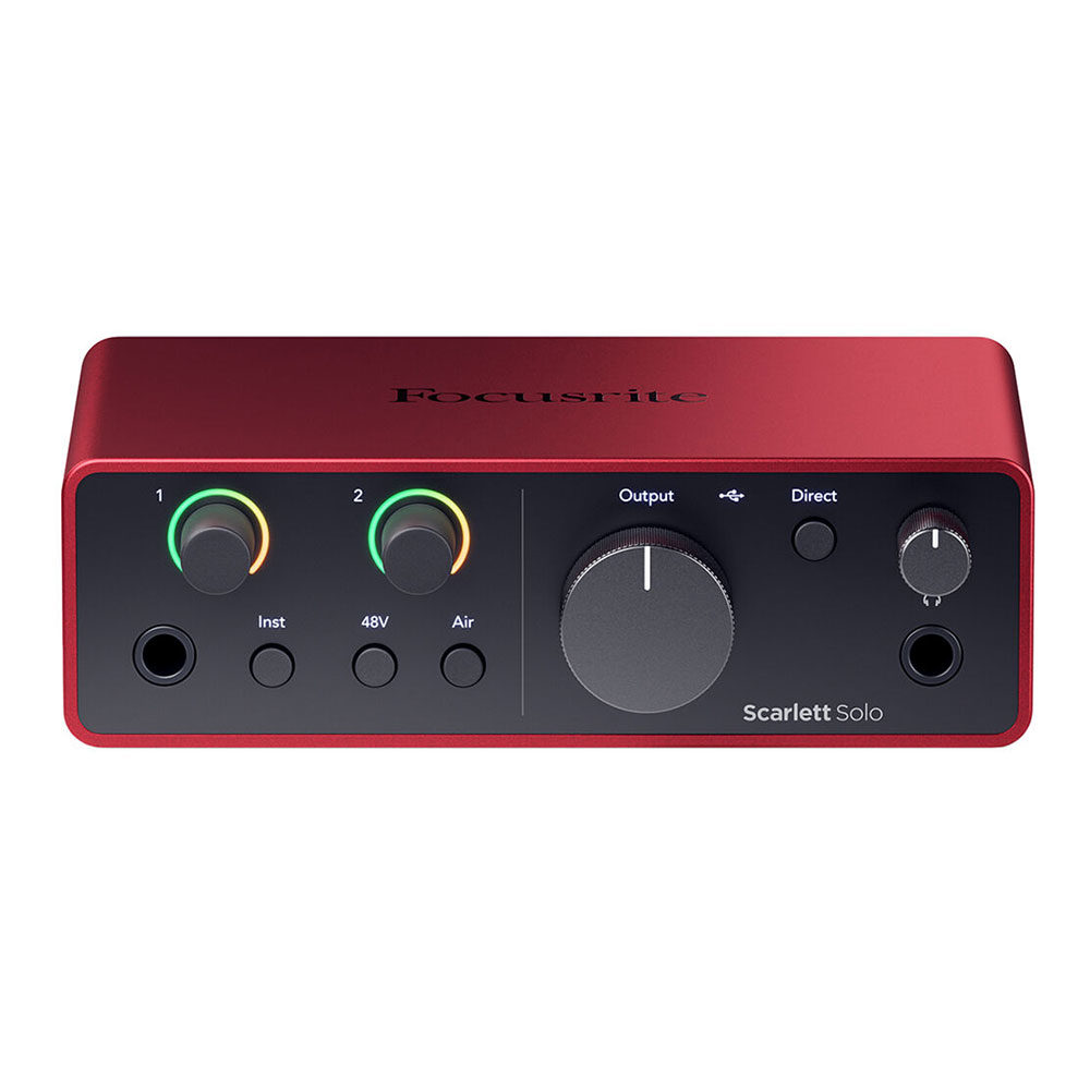 CameraNU Focusrite Scarlett Solo 4th Gen Audio Interface aanbieding