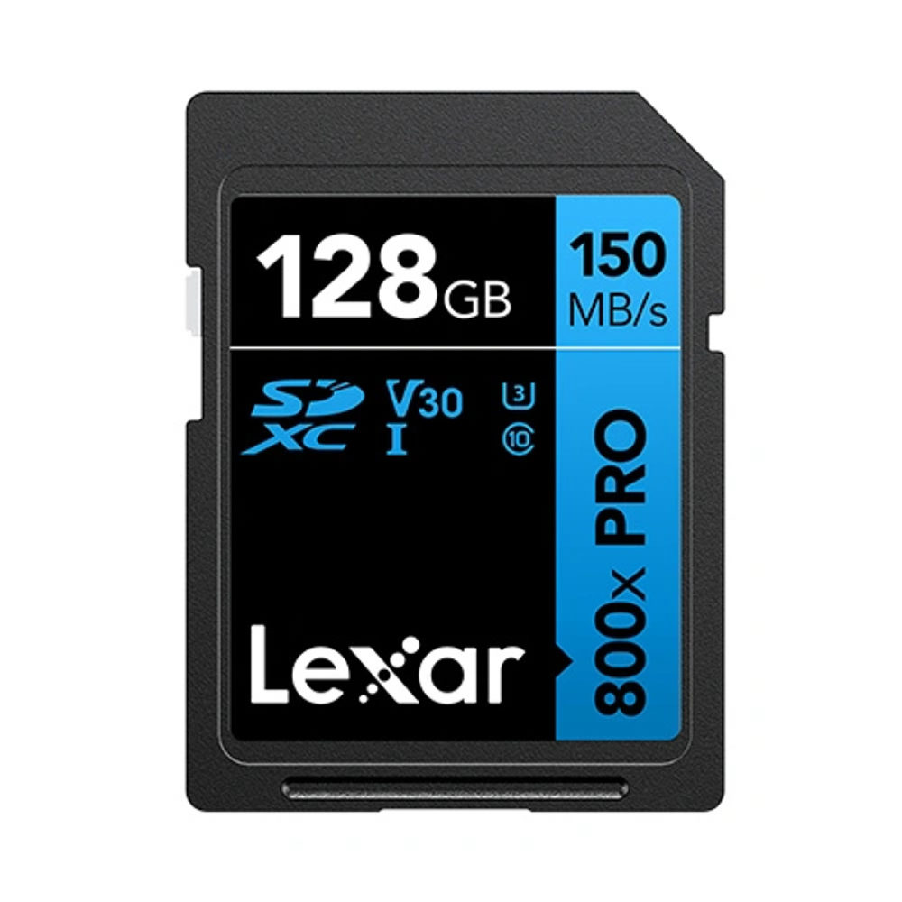 Lexar SDXC 800X Pro Blue Series 128GB UHS-1 V30