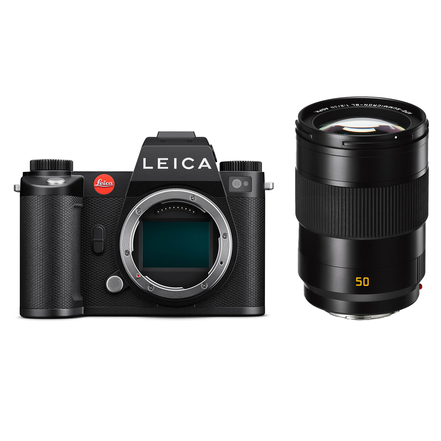 Leica SL3 systeemcamera Zwart + APO-Summicron-SL 50mm f/2.0 ASPH L-mount