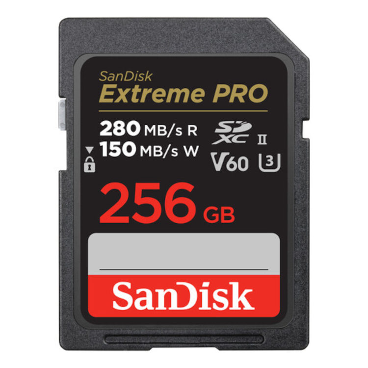 SanDisk Extreme PRO 256GB SDXC Geheugenkaart
