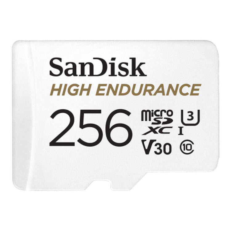 Sandisk Micro SDXC High Endurance 256GB 100MB/s + Adapter