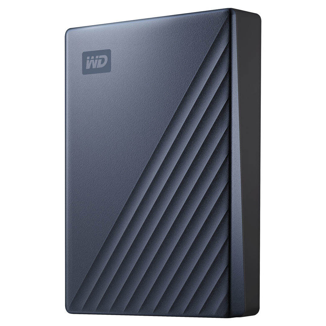 WD My Passport for Mac 5TB Type C Blauw