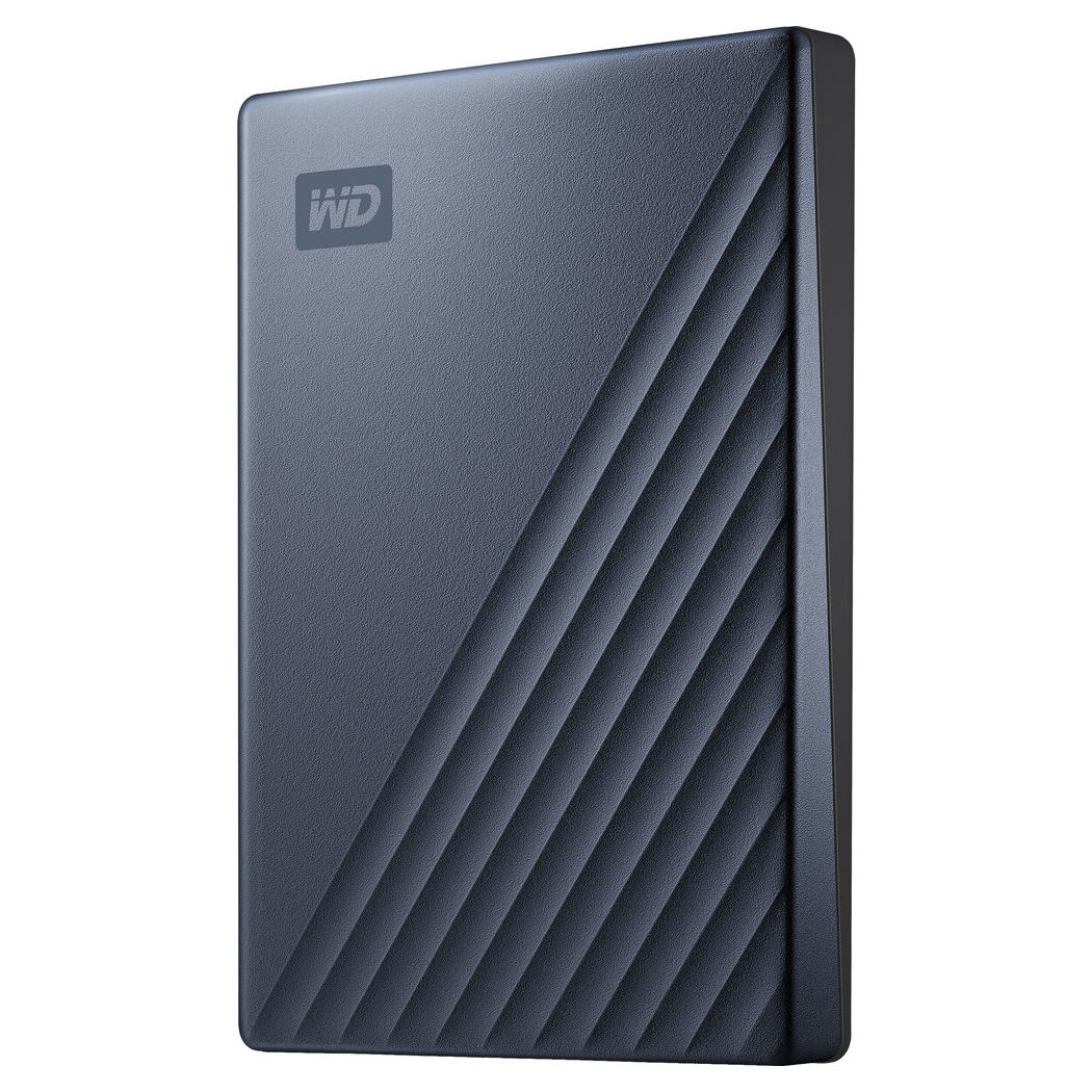 WD My Passport Ultra 2 TB Externe harde schijf (2.5 inch) USB-C Blauw WDBC3C0020BBL-WESN