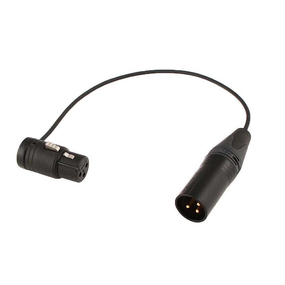 Radius RAD Low Profile 3-Pin XLR Cable 27.5cm