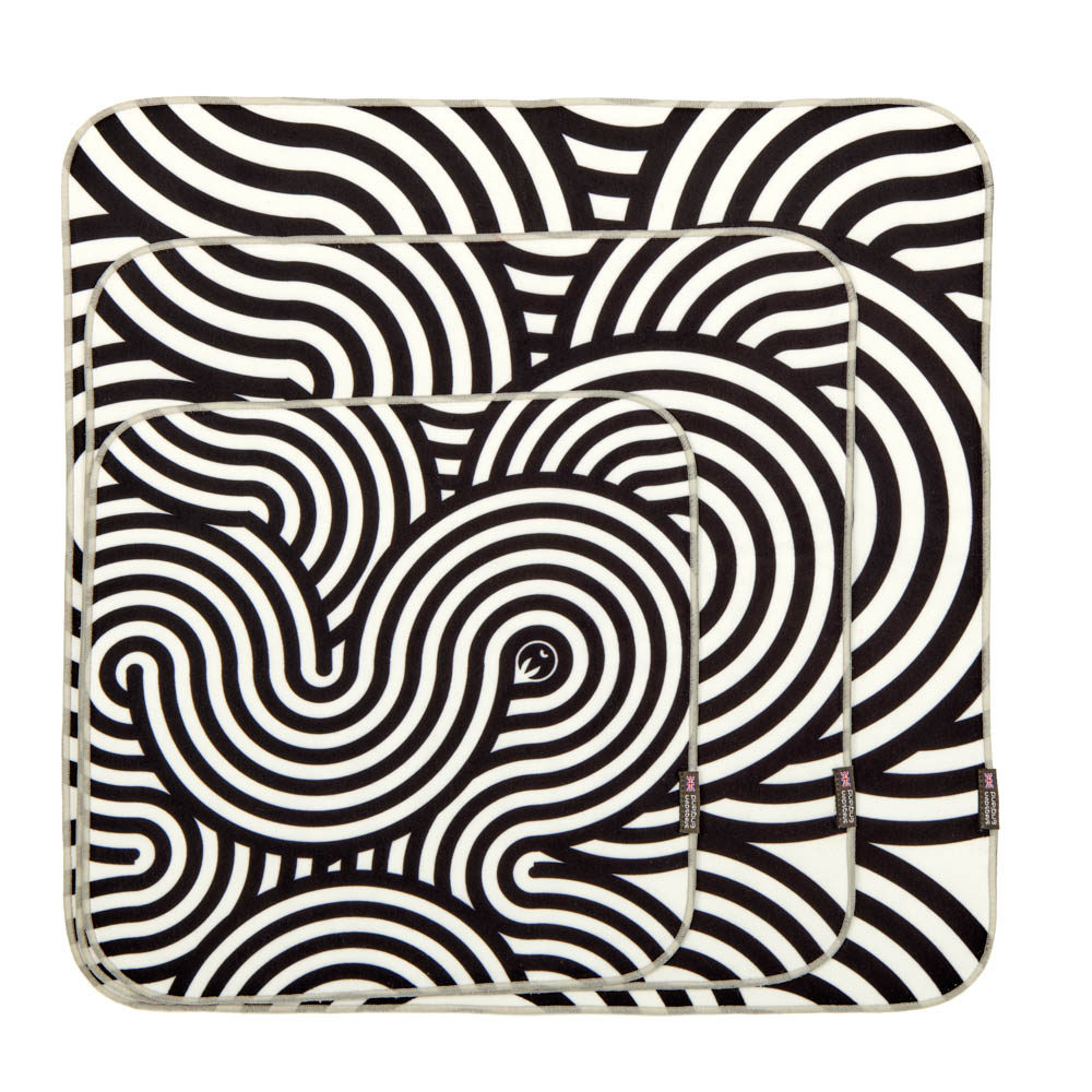 3 Legged Thing Wrapz Self-adhesive Reusable Cloth Wrap Swirl 3-Pack