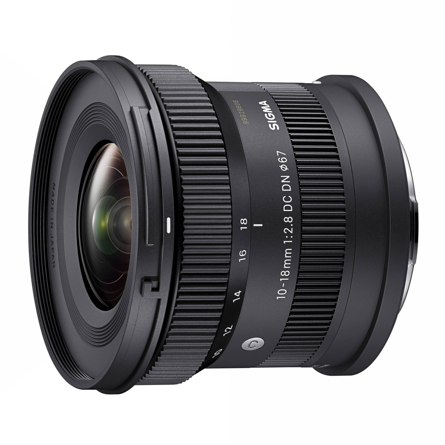 Sigma 10-18mm f/2.8 DC DN Contemporary Canon RF-mount objectief