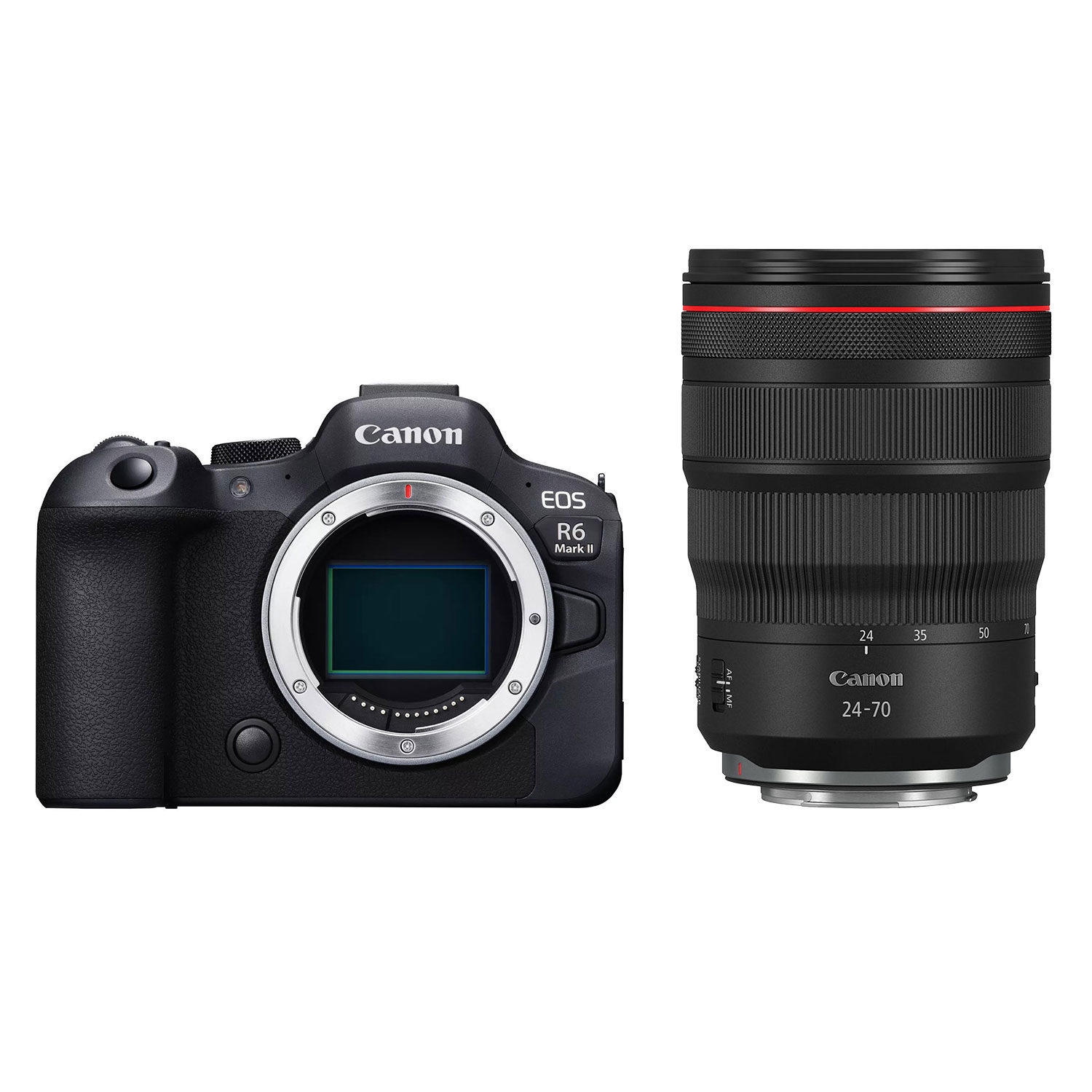 Canon EOS R6 Mark II systeemcamera + RF 24-70mm f/2.8 L IS USM