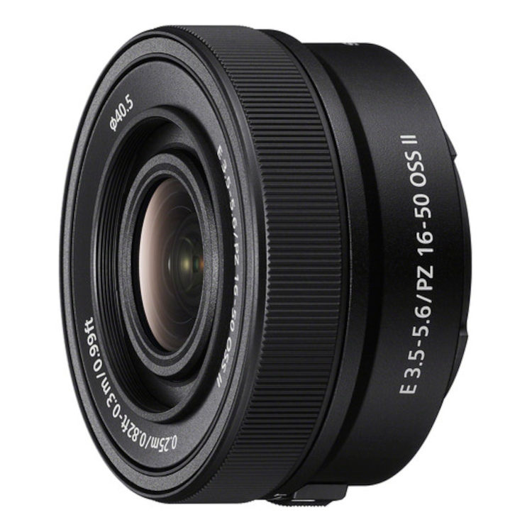 Sony E 16-50mm f/3.5-5.6 PZ OSS II objectief Zwart (SELP16502B.SYX)
