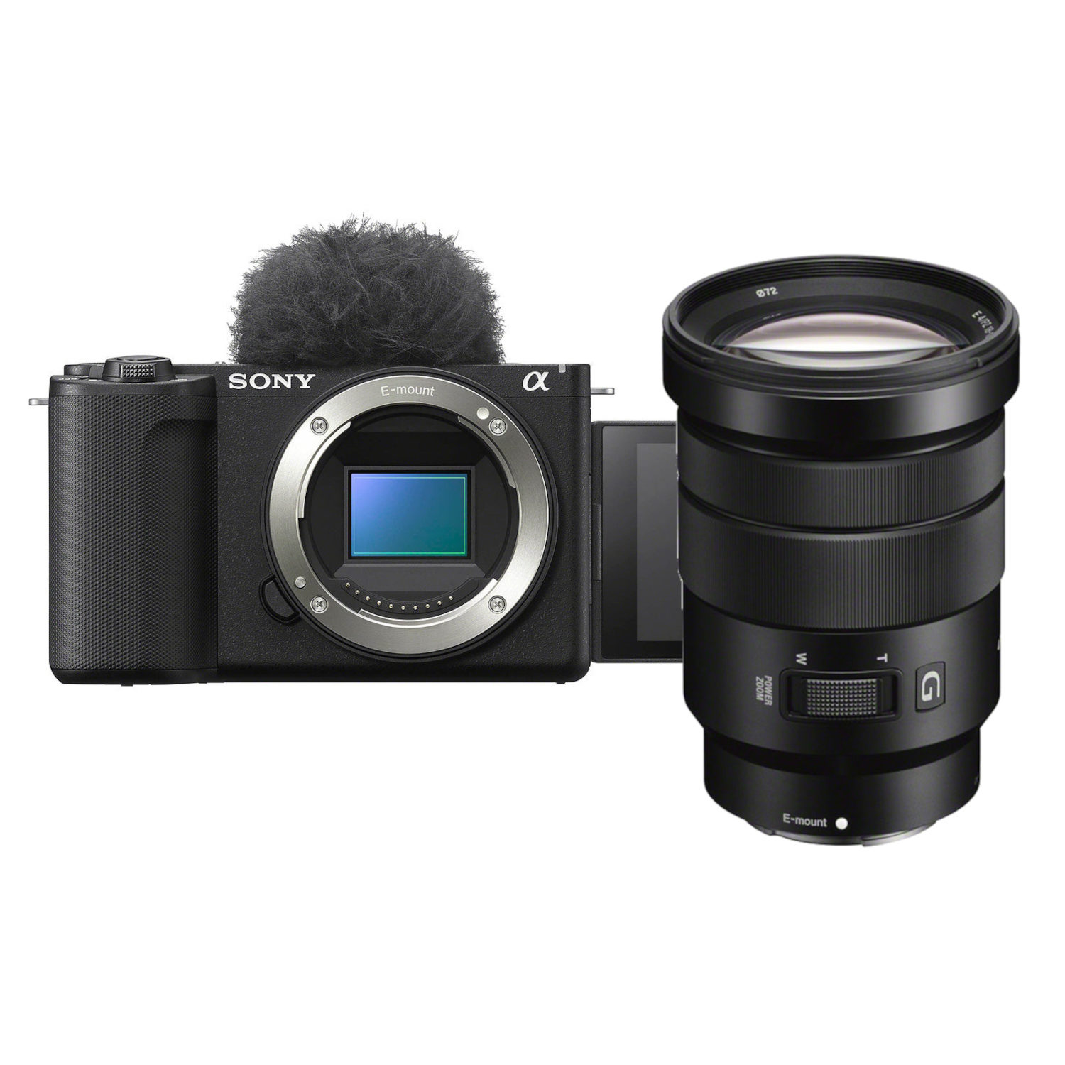 Sony ZV-E10 II content creator camera + 18-105mm PZ