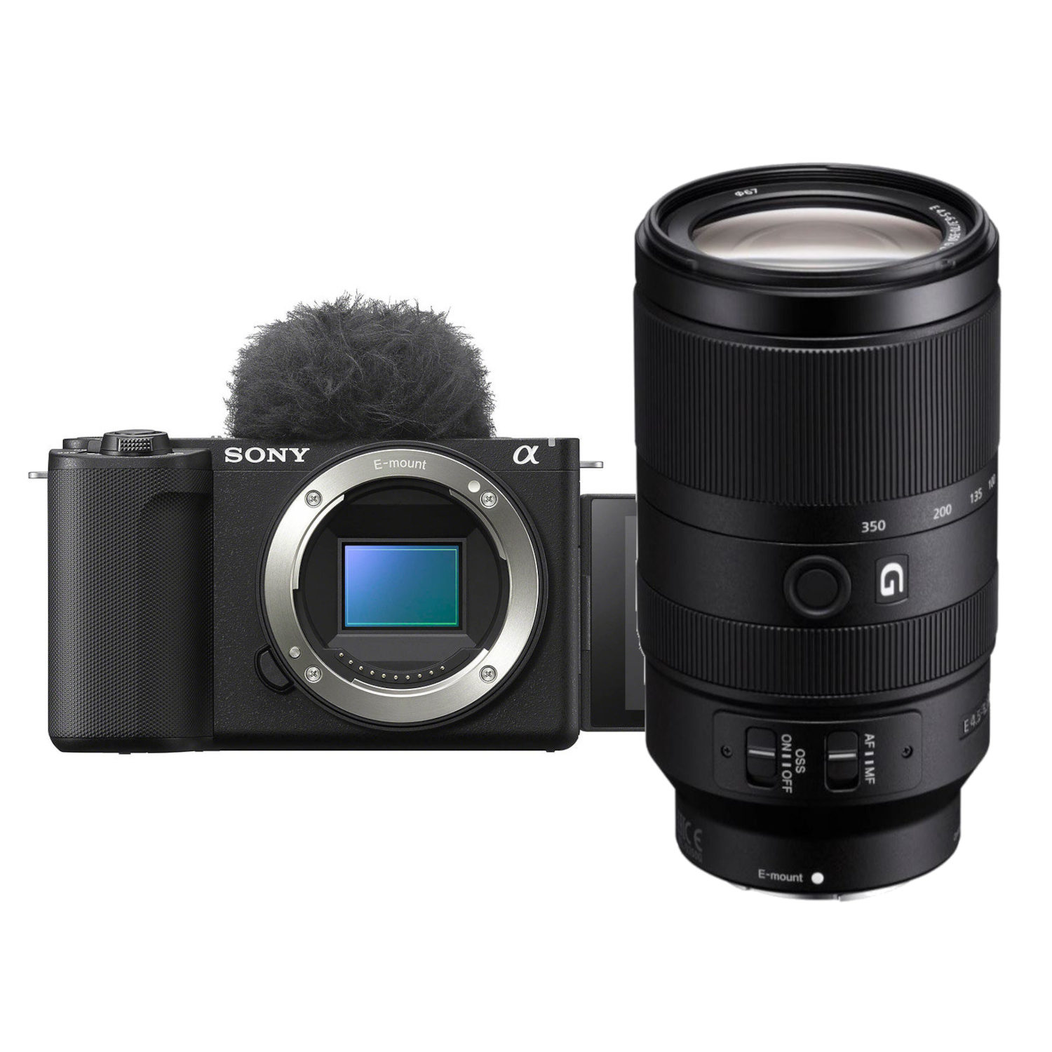 Sony ZV-E10 II content creator camera + 70-350mm